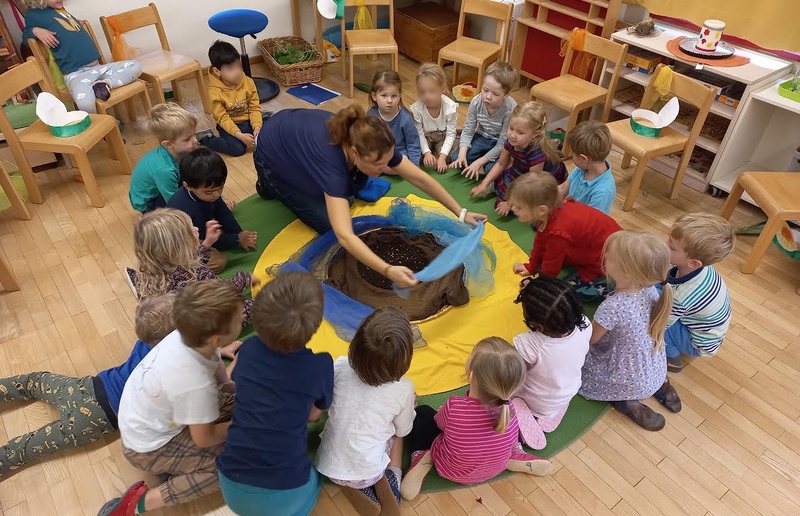 Erntedank im Kindergarten / Pfarrkindergarten Graz-Graben