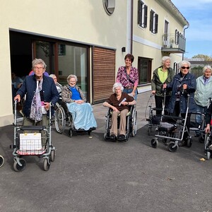 Besuch aus dem Seniorenheim