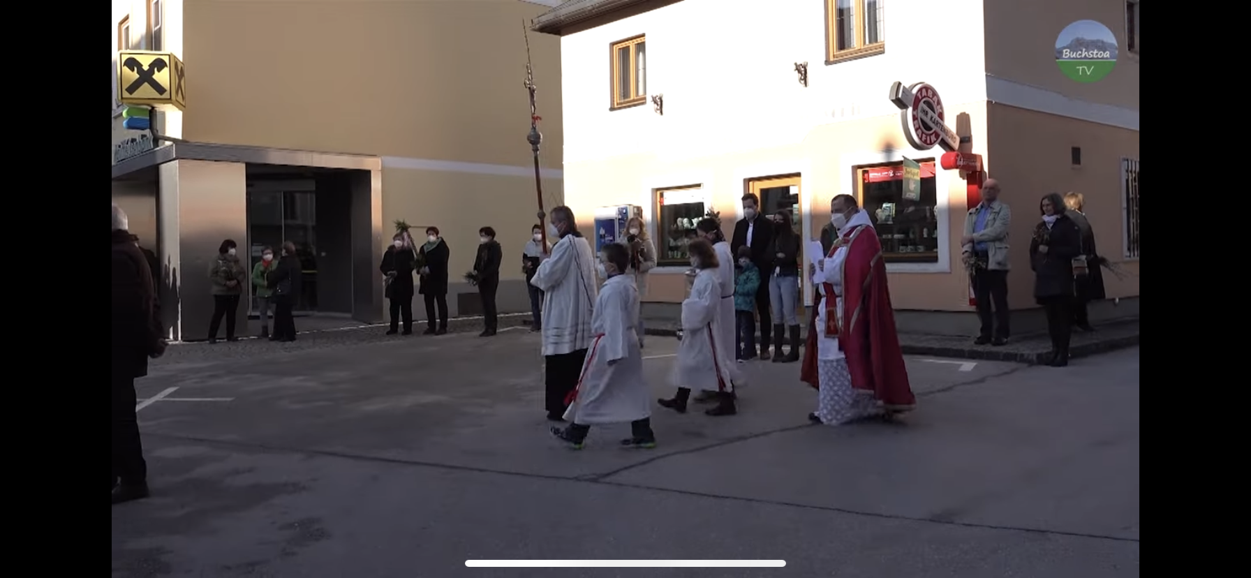Palmsonntag 2021 / Buchstoa TV (Gabriel Rappl) Pfarre St. Gallen